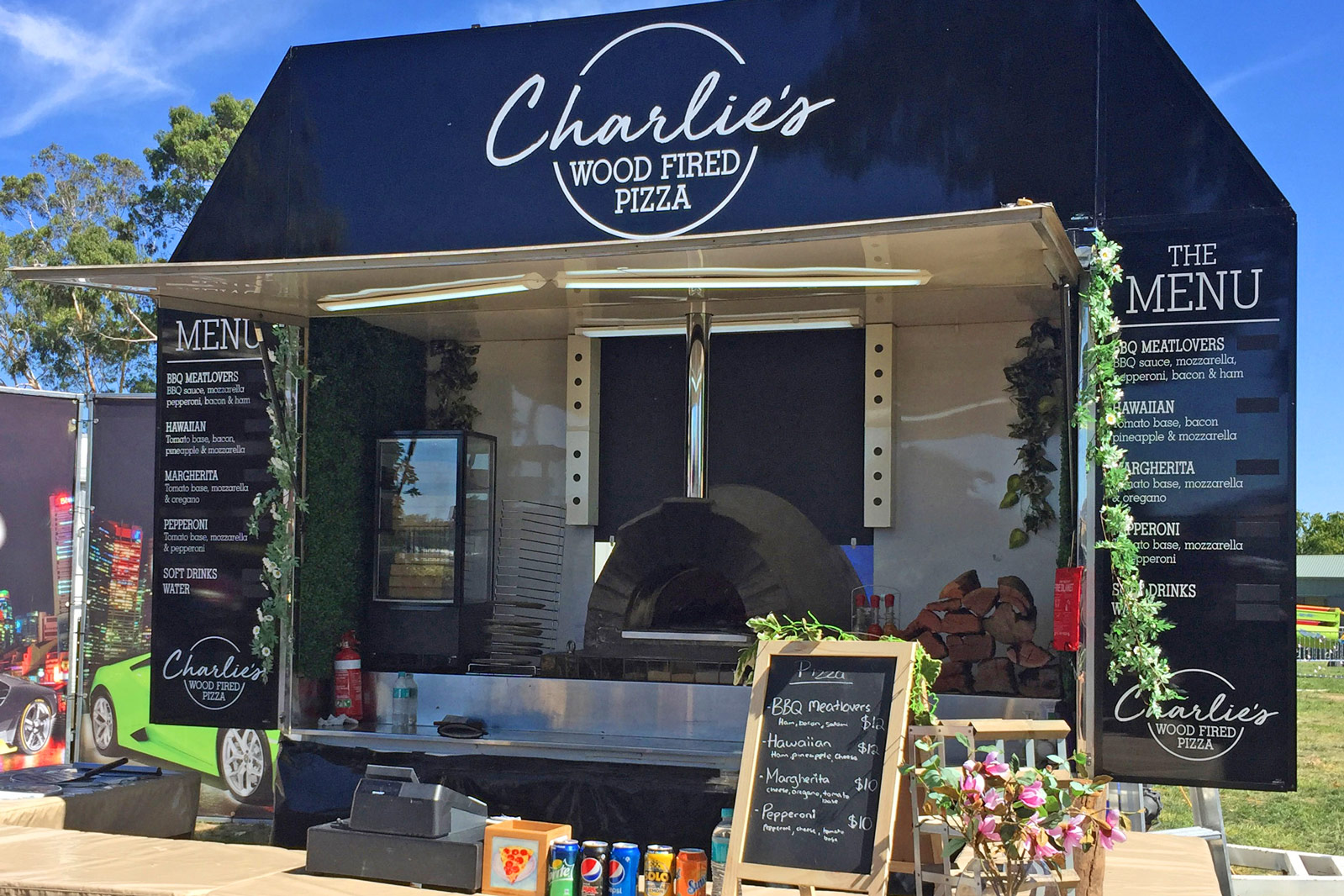 Charlie's Wood Fired Pizza   Charlie's Wood Fired Pizza